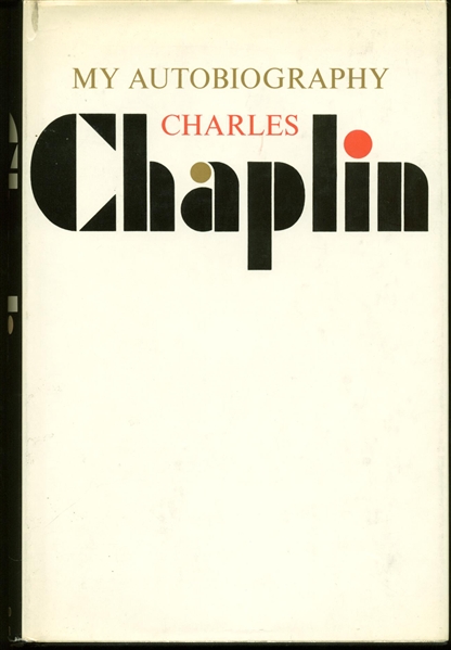 Charlie Chaplin Signed "My Autobiography" Hardcover Book (PSA/DNA)