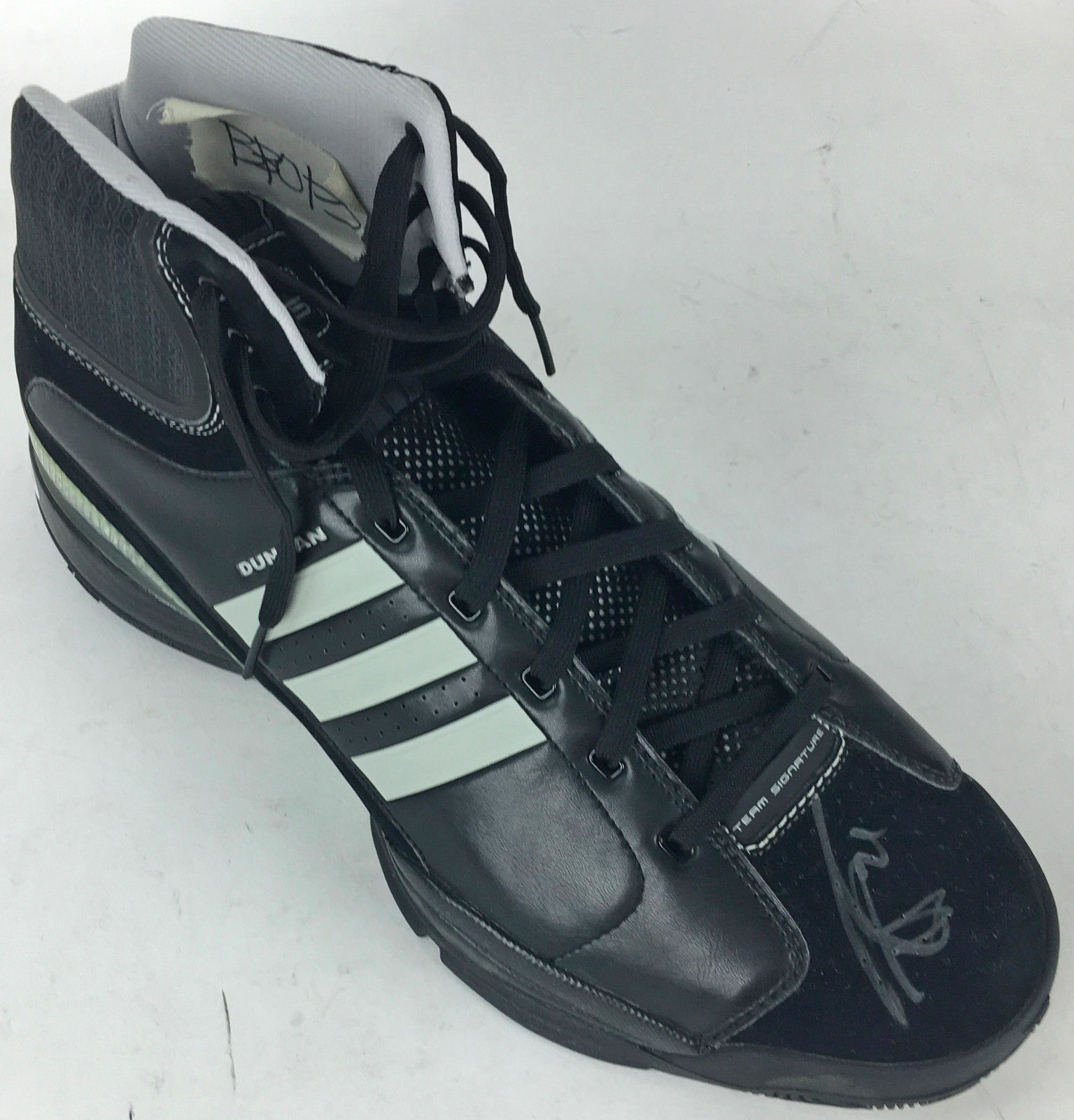 Lot Detail Tim Duncan Signed Game Issued Adidas Shoes