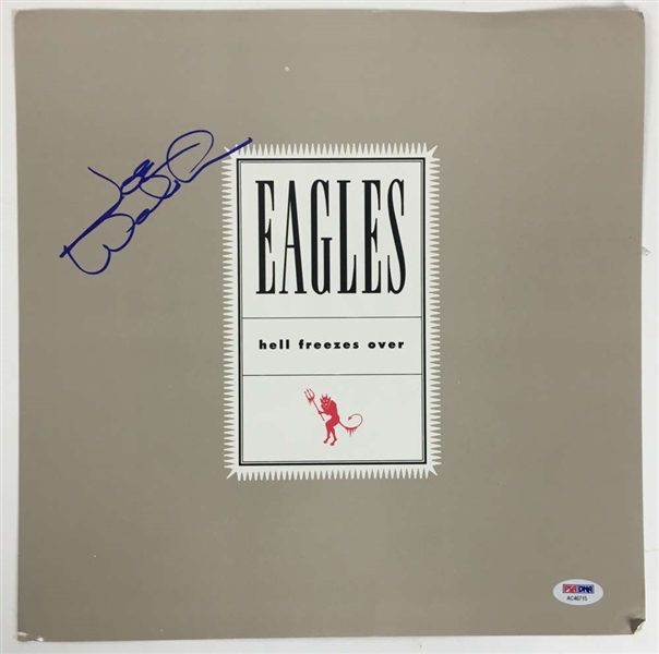 The Eagles: Joe Walsh Signed "Hell Freezes Over" Album Flat (PSA/DNA)
