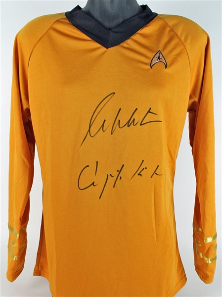 Star Trek: William Shatner Signed Captain Kirk Uniform Shirt (PSA/DNA)