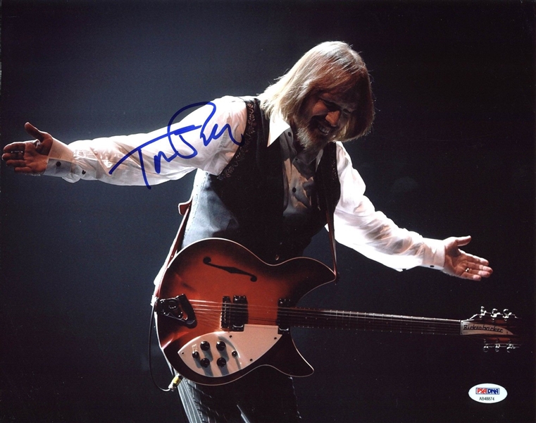 Tom Petty Signed 11" x 14" Color Photo (PSA/DNA)