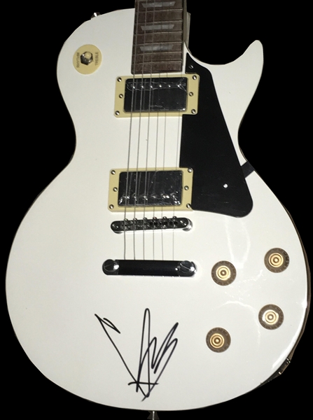 Soundgarden: Chris Cornell Signed Les Paul Style Guitar (TPA Guaranteed)