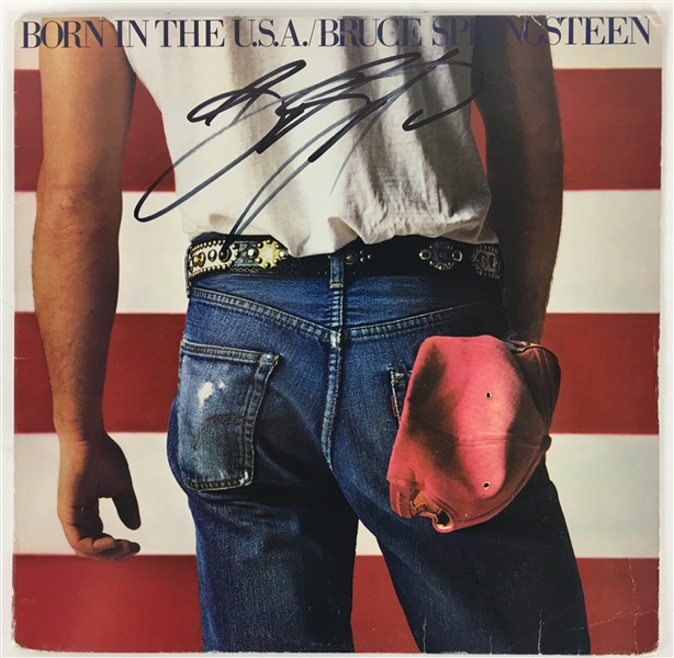 Bruce Springsteen Signed "Born In The USA" Album (TPA Guaranteed)