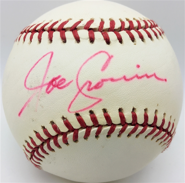 Joe Cronin Superbly Signed Official League Baseball (JSA)