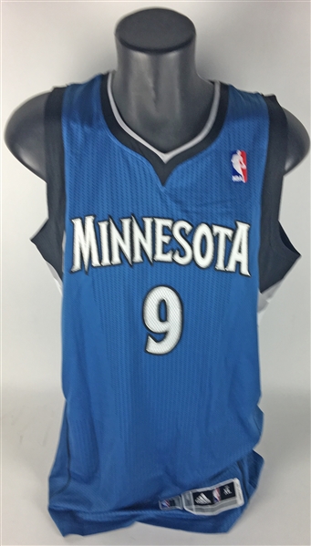 Ricky Rubio Game Worn/Used 2012 Minnesota Timberwolves Jersey (Meigray Group)