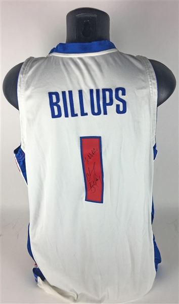 Chauncey Billups Game Used/Worn & Signed 2001/02 Detroit Pistons Jersey (Grey Flannel)