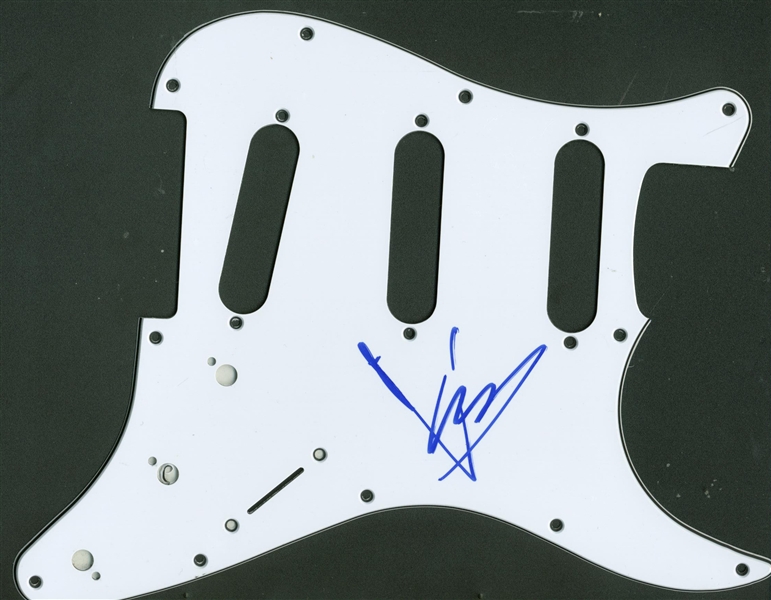 Soundgarden: Chris Cornell Signed Stratocaster Style Pick Guard (TPA Guaranteed)