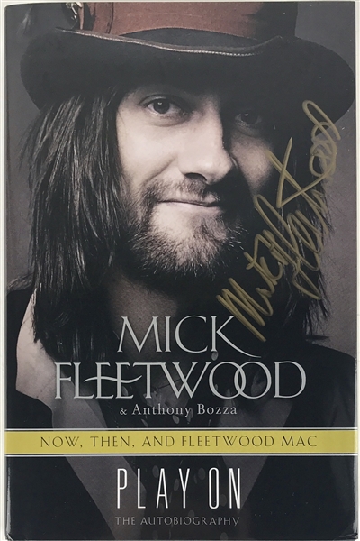 Fleetwood Mac: Mick Fleetwood Signed First Edition Hardcover Book: "Play On" (Beckett/BAS Guaranteed)