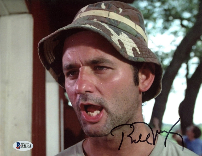Bill Murray Rare Signed 8" x 10" Color Photo from "Caddyshack" (BAS/Beckett)