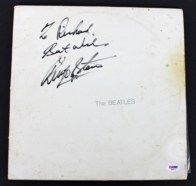 The Beatles: Ringo Starr Signed "The White Album" (PSA/DNA)
