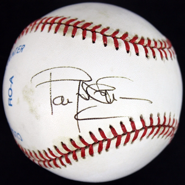 Paul Newman Rare Signed OAL (Brown) Baseball (JSA)
