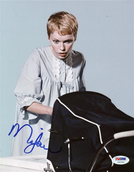 Mia Farrow Signed 8" x 10" Color Photograph (PSA/DNA)