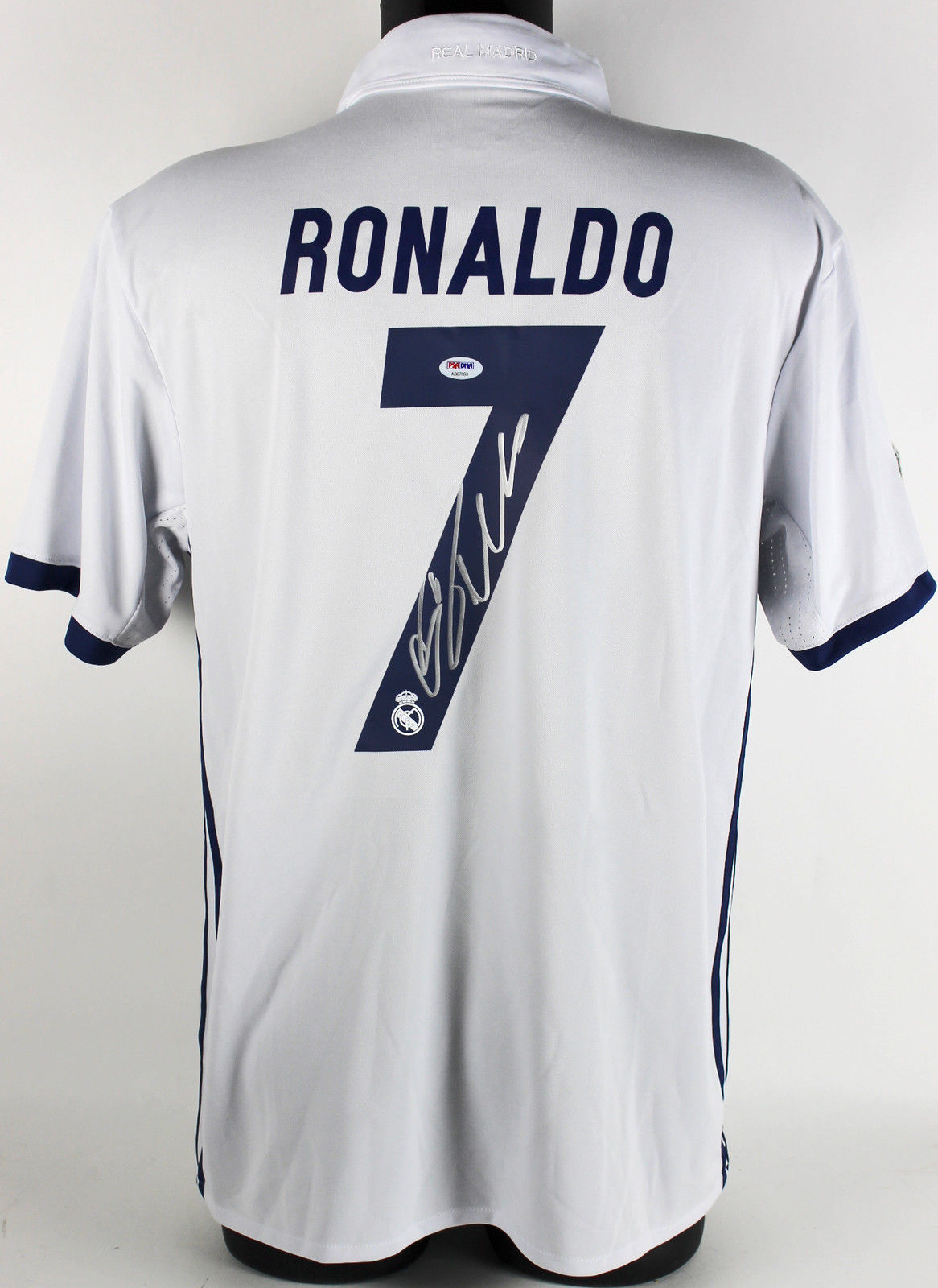 Lot Detail - Cristiano Ronaldo Signed Adidas Madrid Jersey (PSA/DNA)