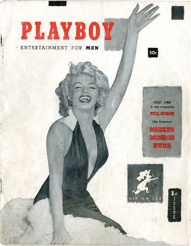 Playboy: Original Issue #1 Featuring Marilyn Monroe Good-Very Good Condition Example! (Dec. 1953)