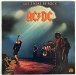 AC/DC: Vintage Group Signed "Let There Be Rock" Album w/ Rare Bon Scott! (Beckett)