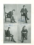 The Beatles Group Signed 1962 Program w/ Lennon, McCartney & Starr! (Caiazzo & Beckett Guaranteed)