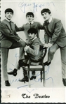 The Beatles: Group Signed Promotional Photo w/ ULTRA-RARE Jimmie Nicol Autograph! (Beckett/BAS Guaranteed)