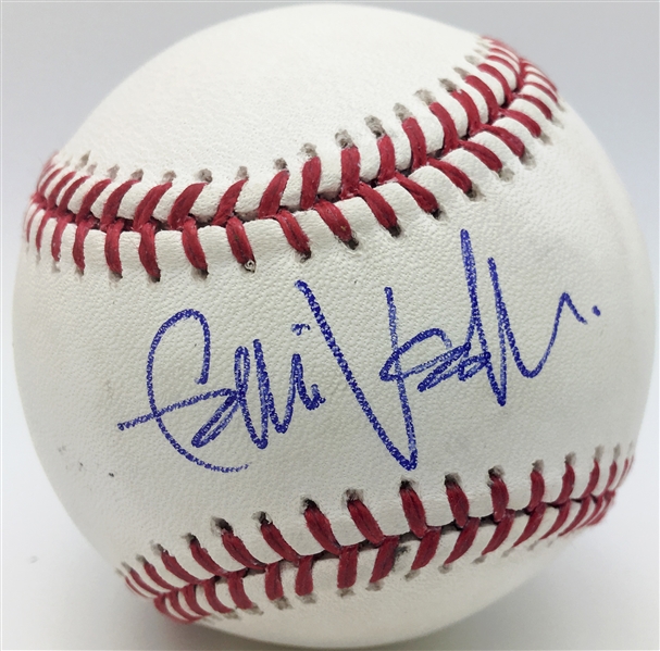 Pearl Jam: Eddie Vedder Rare Signed OML Baseball (Beckett/BAS Guaranteed)