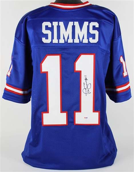 Phil Simms Signed New York Giants Jersey (PSA/DNA)