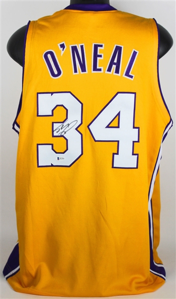 Shaquille ONeal Signed LA Lakers Jersey (BAS/Beckett)