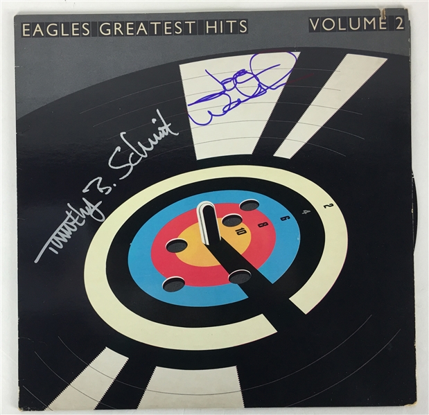 The Eagles: Joe Walsh & Timothy B. Schmit Signed "Greatest Hits Vol 2" Album (JSA)