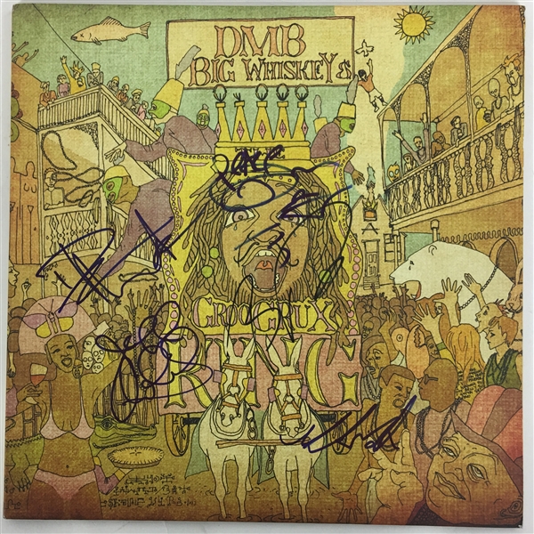 Dave Matthews Band Group Signed "Big Whiskey & The Groo Grux King" Album (Beckett/BAS Guaranteed)