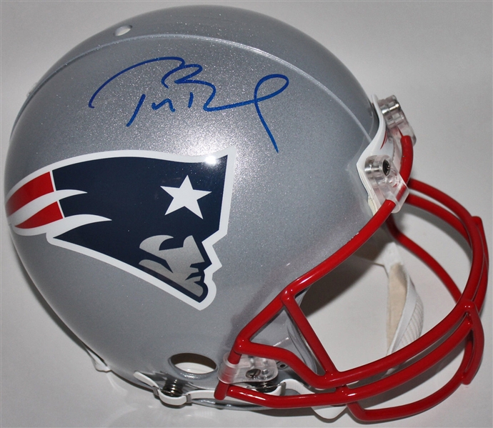 Tom Brady Signed New England Patriots PROLINE Helmet (Tri-Star)