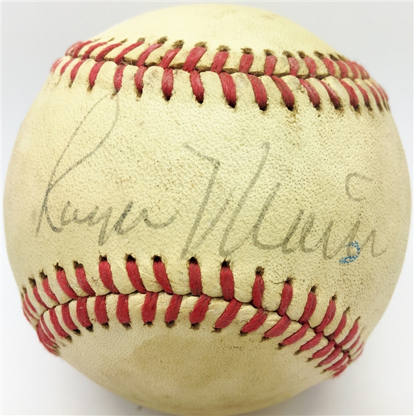 Roger Maris Signed OAL Baseball w/ Rare Sweet Spot Autograph! (Beckett/BAS Guaranteed)
