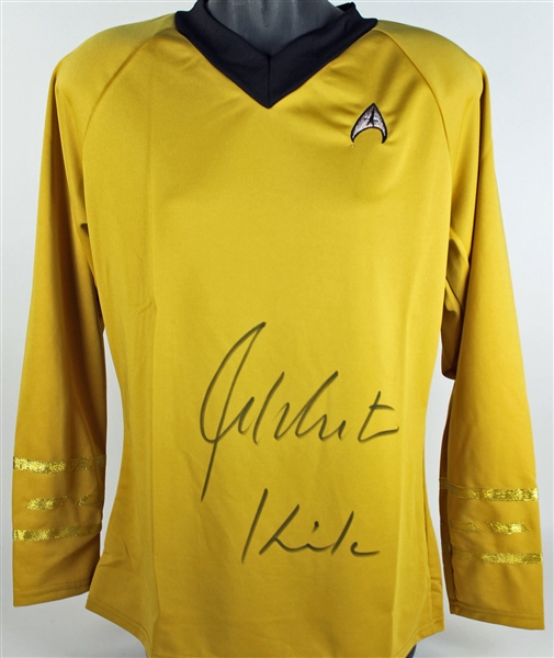 Star Trek: William Shatner Signed Captain Kirk Uniform Shirt (BAS/Beckett)