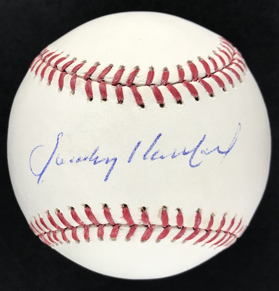 Sandy Koufax Signed OML Baseball (JSA)