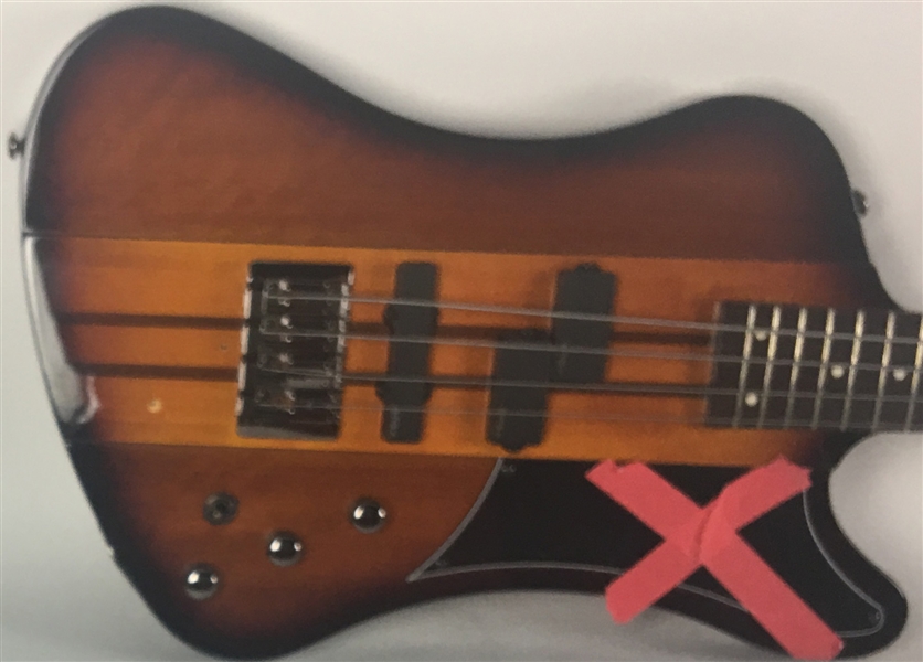 Motley Crue: Nikki Stixx 2013 Concert Used & Signed Diamond Series Bass Guitar (Beckett/BAS Guaranteed)
