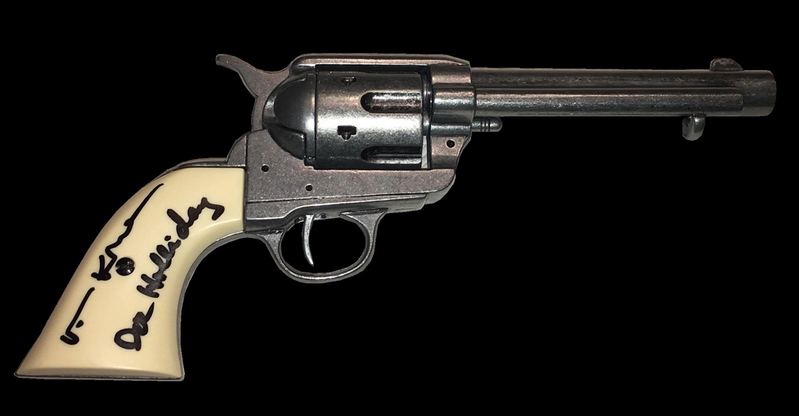 Tombstone: Val Kilmer Signed "Doc Holliday" Replica Revolver (BAS/Beckett Guaranteed)