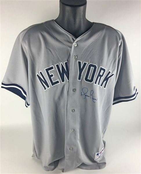 Mariano Rivera Rare Vintage Signed New York Yankees Jersey (PSA/DNA)