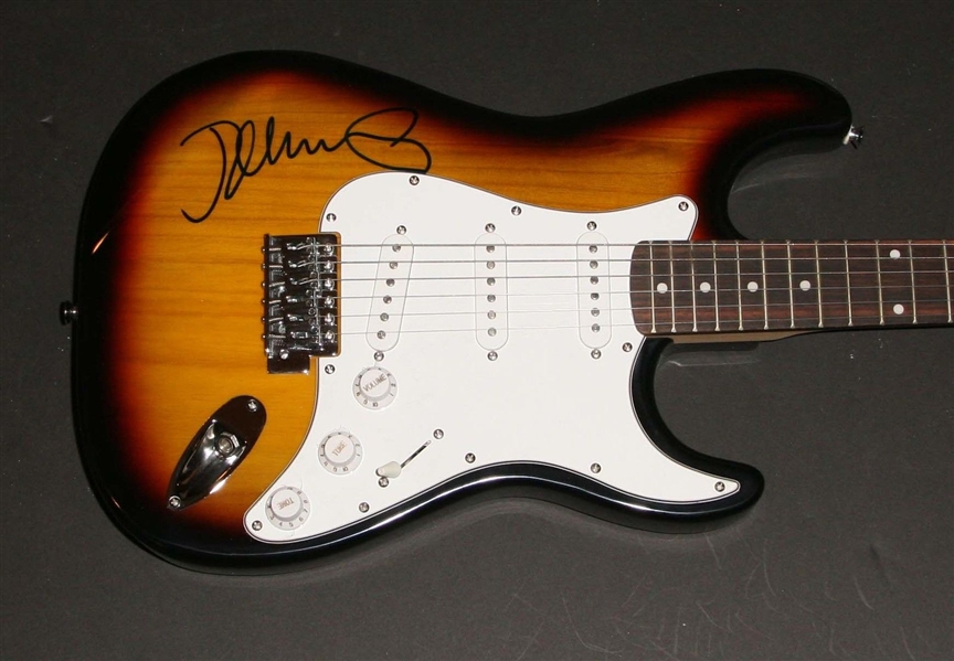 John Mellencamp Signed Stratocaster Style Guitar w/ On-The-Body Signature! (Beckett/BAS Guaranteed)