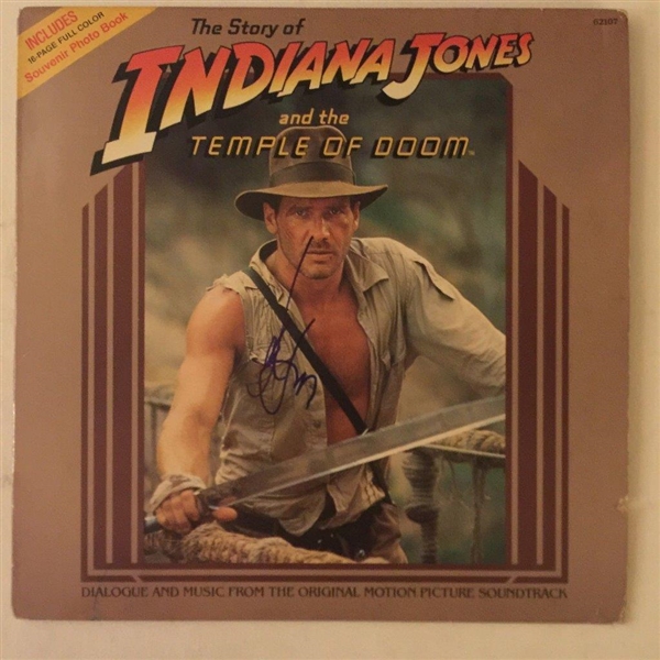 Harrison Ford Signed "Indiana Jones" Laserdisc (Beckett/BAS Guaranteed)