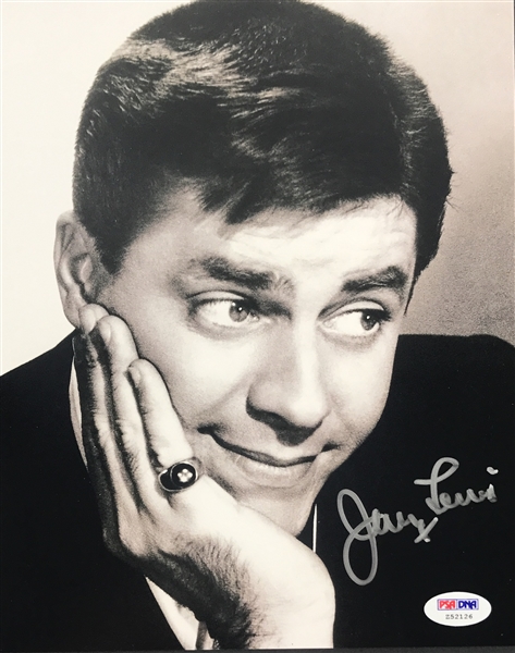 Jerry Lewis Signed 8" x 10" Photo (PSA/DNA)
