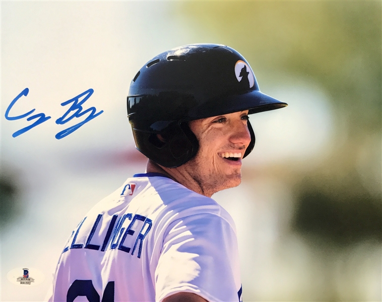Cody Bellinger Signed 8" x 10" Color Photo (Beckett/BAS)