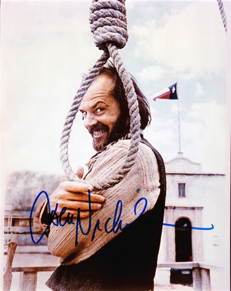 Jack Nicholson Signed 8" x 10" Color Photo (Beckett/BAS Guaranteed)