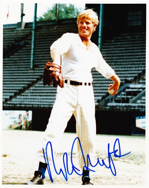 Robert Redford Superb In-Person Signed 8" x 10" Color Photo from "The Natural" (Beckett/BAS Guaranteed)