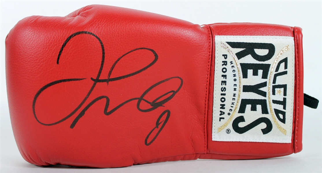 Floyd Mayweather Jr. Superb Signed Cleto Reyes Boxing Glove (Beckett/BAS)