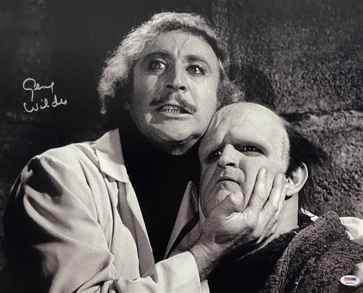 Gene Wilder Signed 16" x 20" Color Photo from "Young Frankenstein" (#2)(PSA/DNA)