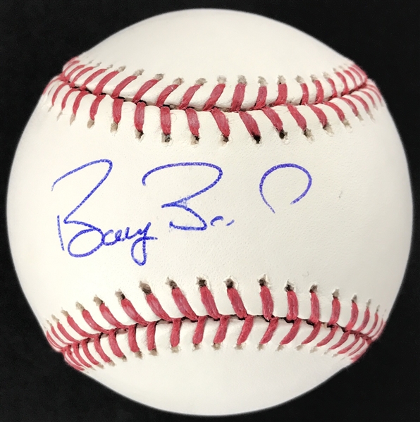 Barry Bonds Single Signed OML Baseball (Beckett/BAS Guaranteed)