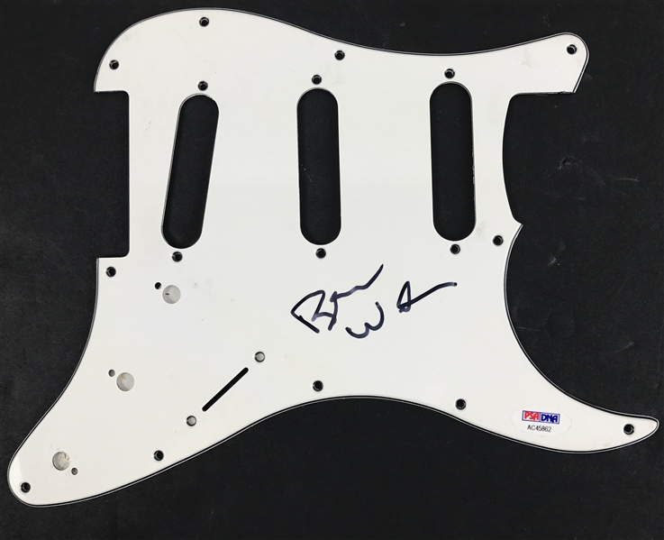 The Beach Boys: Brian Wilson Signed Strat Style Guitar Pickguard (PSA/DNA)