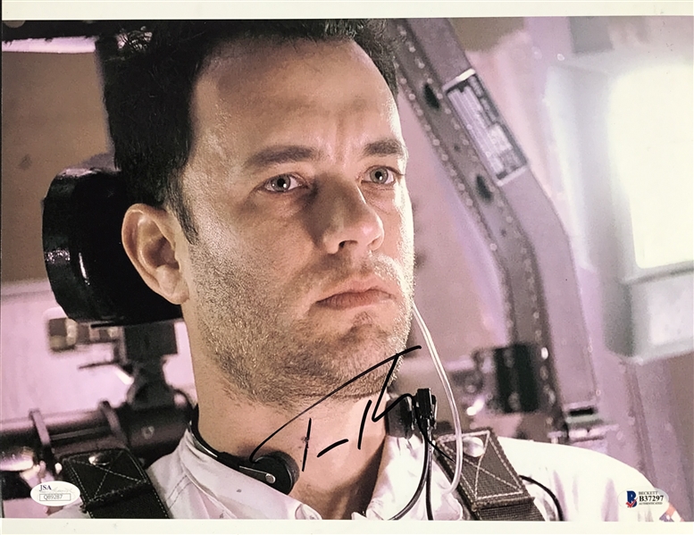Tom Hanks In-Person Signed 11" x 14" Color Photo from "Apollo 13" (Beckett/BAS & JSA)