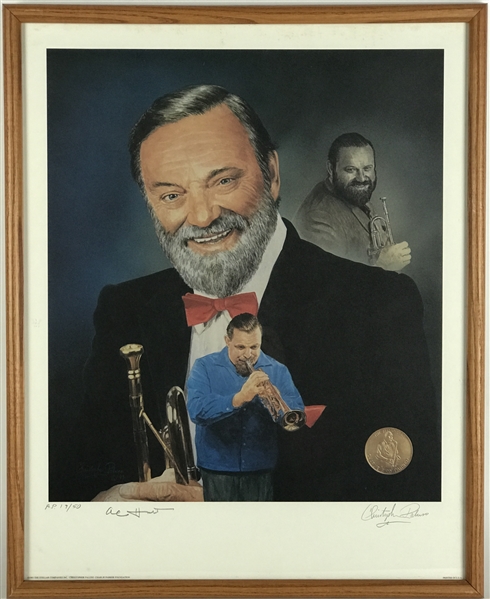 Jazz Greats: Al Hirt Signed & Framed Limited Edition Christopher Paluso Lithograph (Beckett/BAS Guaranteed)