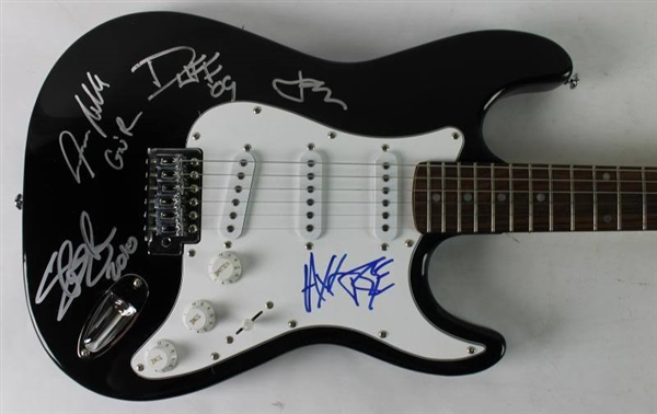 Guns N Roses Group Signed Guitar w/ All Five (5) Original Members! (PSA/DNA)