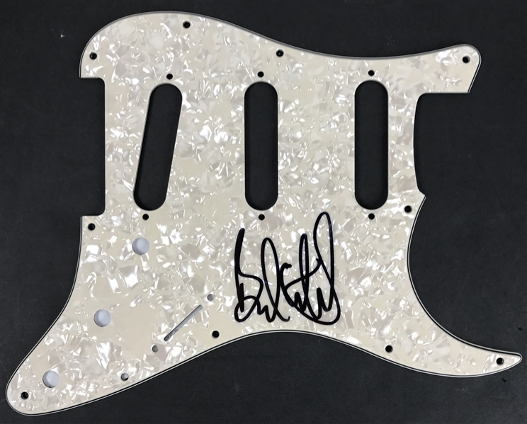 Aerosmith: Brad Whitford Signed Strat Style Pickguard (Beckett/BAS Guaranteed)