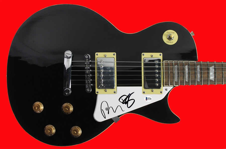 The Black Keys Dual-Signed Electric Guitar (BAS/Beckett)
