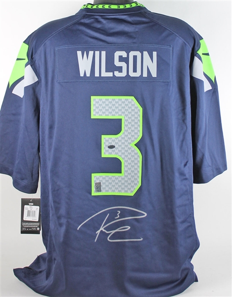 Russell Wilson Signed Seattle Seahawks Jersey (Player Holo)