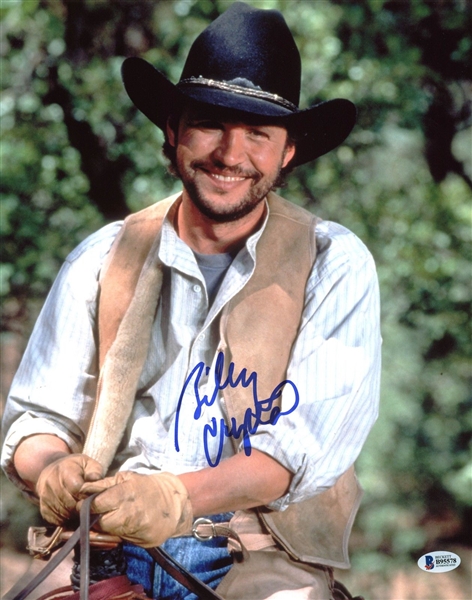 Billy Crystal Signed 11" x 14" Photo from "City Slickers" (BAS/Beckett)